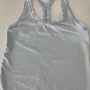 Lululemon Athletica Silver Tank Top